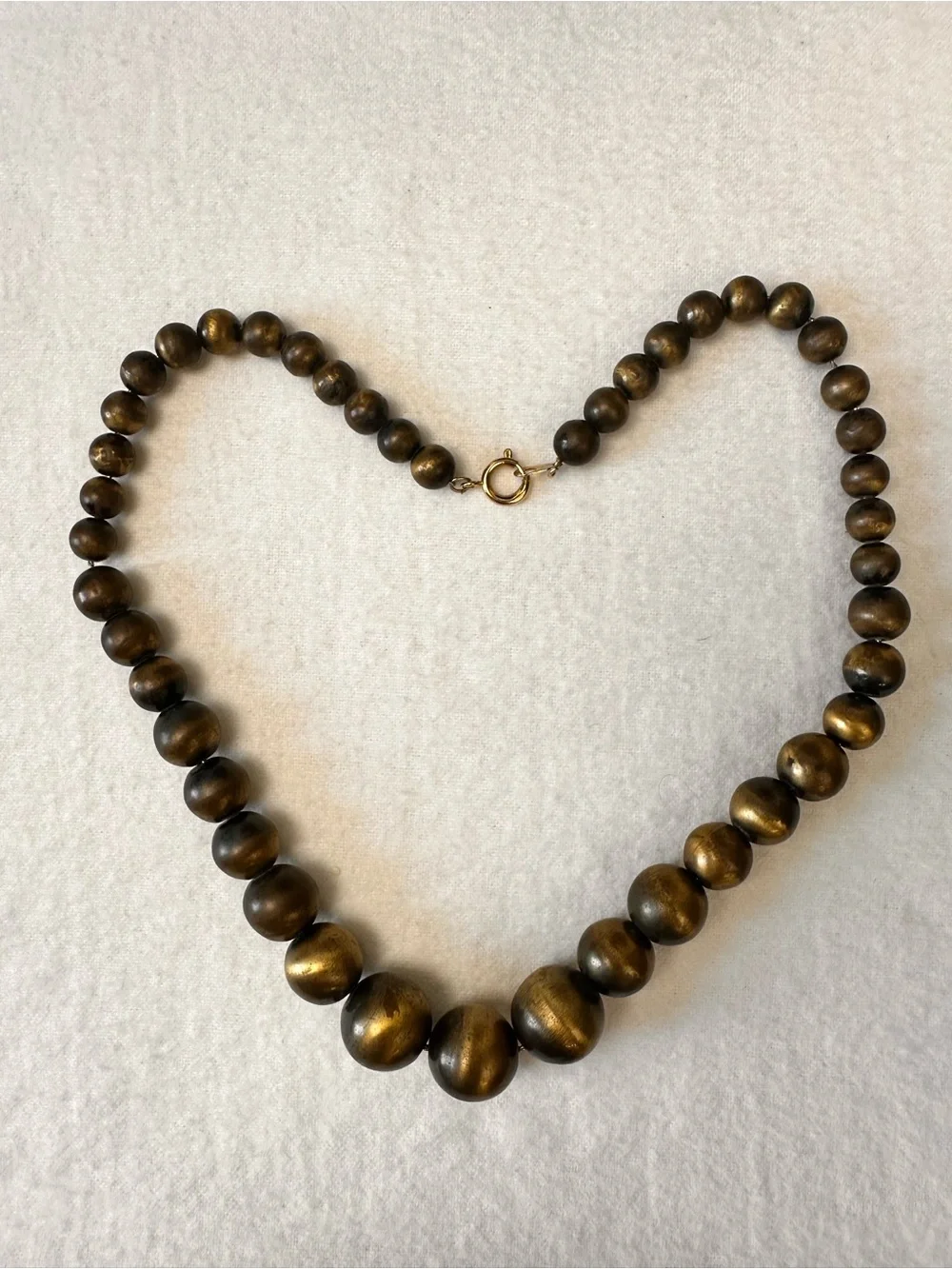 Gold-Tone Beaded Necklace - Classic Women's Statement